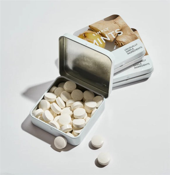 Simply Mints - Ginger Natural Mints, 30G