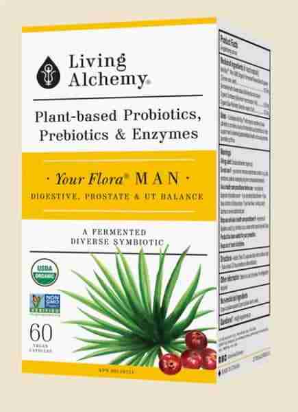 Living Alchemy - Your Flora Man, 60 Caps