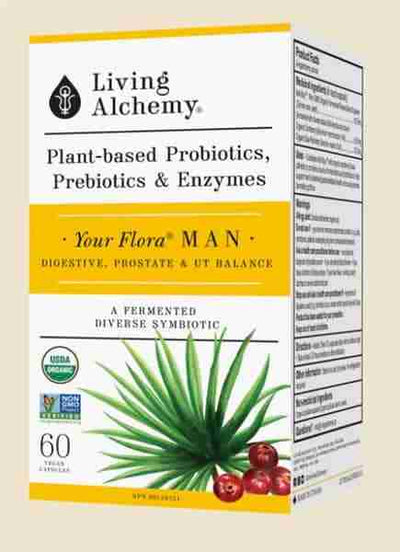 Living Alchemy - Your Flora Man, 60 Caps