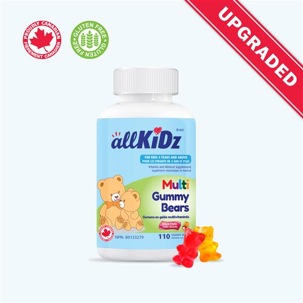Allkidz Multi Gummy Bears 110Ct