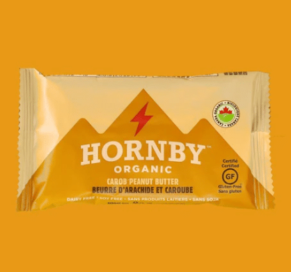 Hornby Organic Carob Peanut Butter Bars