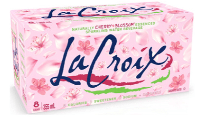 La Croix Cherry Blossom Sparkling Water (8 Pack)