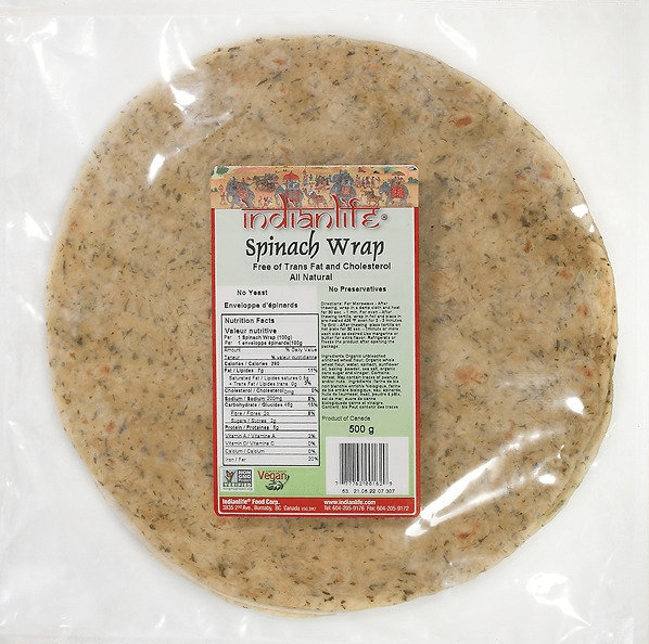 Indianlife- Spinach Wraps, 500G