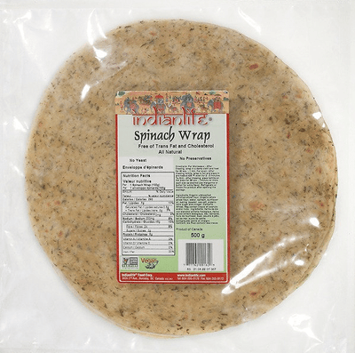 Indianlife- Spinach Wraps, 500G