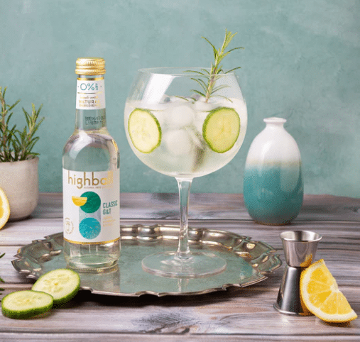 Highball - Alcohol Free Classic Gin & Tonic, 250Ml