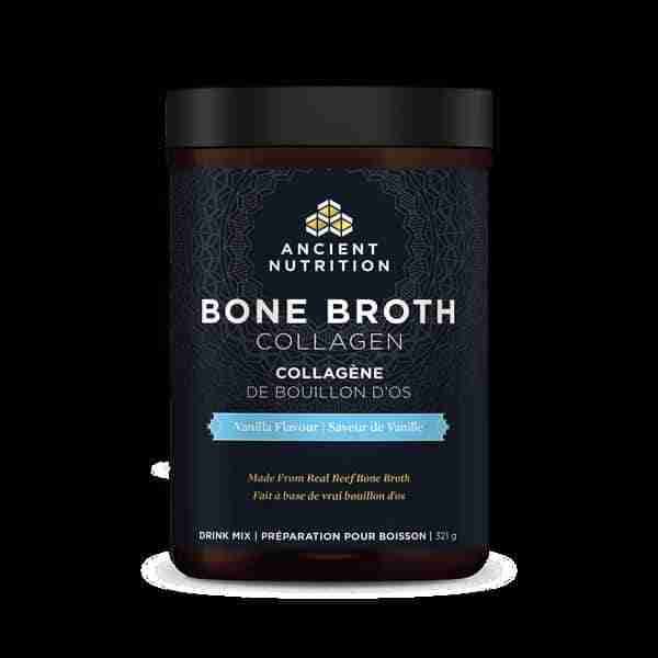 Ancient Nutrition Bone Broth Collagen - Vanilla Flavor; 321 G