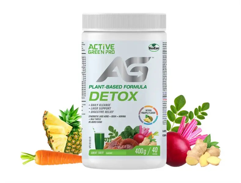 Active Green Pro Detox, Pineapple, 400 g