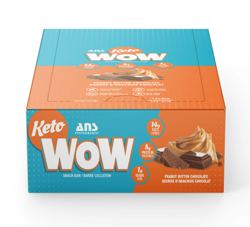 Ans Keto Wow Snack Bar: Peanut Butter Chocolate - 40G