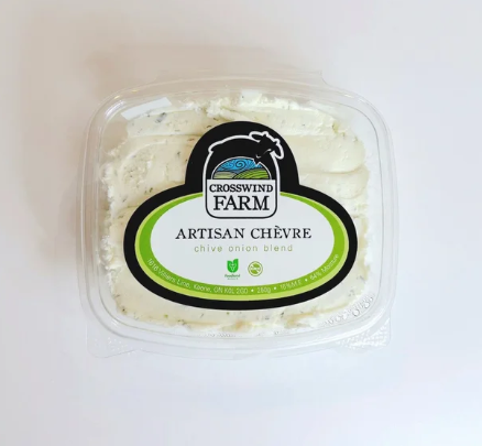 Crosswind Farm- Chive Onion Blend Chevre
