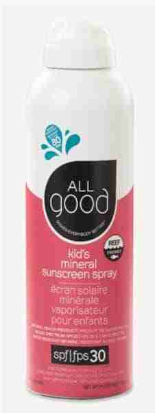 All Good Kids Sunscreen Spray SPF 30 - 177Ml