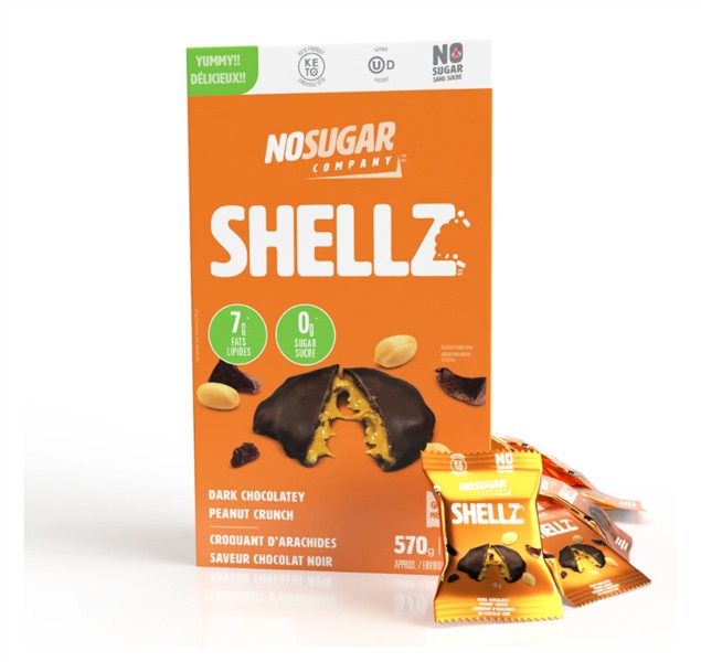 No Sugar Keto Shellz Chocolatey Peanut Crunch, 19G