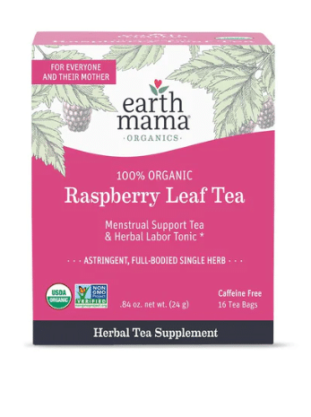Earth Mama Organics - Organic Raspberry Leaf Tea, 16 Tea Bags