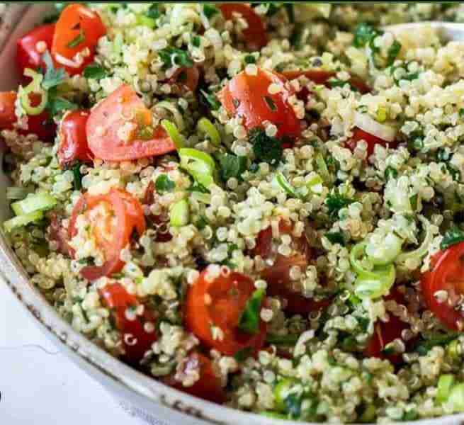 Mindful Meals Mediterranean Greek Quinoa Salad