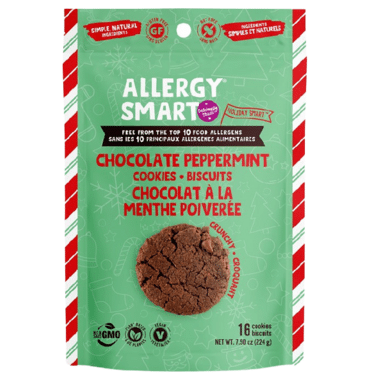 Allergy Smart Chocolate Peppermint Cookies, 224G