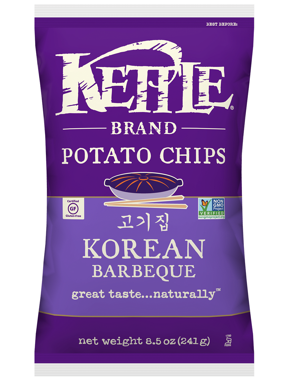 Kettle Brand Korean BBQ Potato Chips - 220G