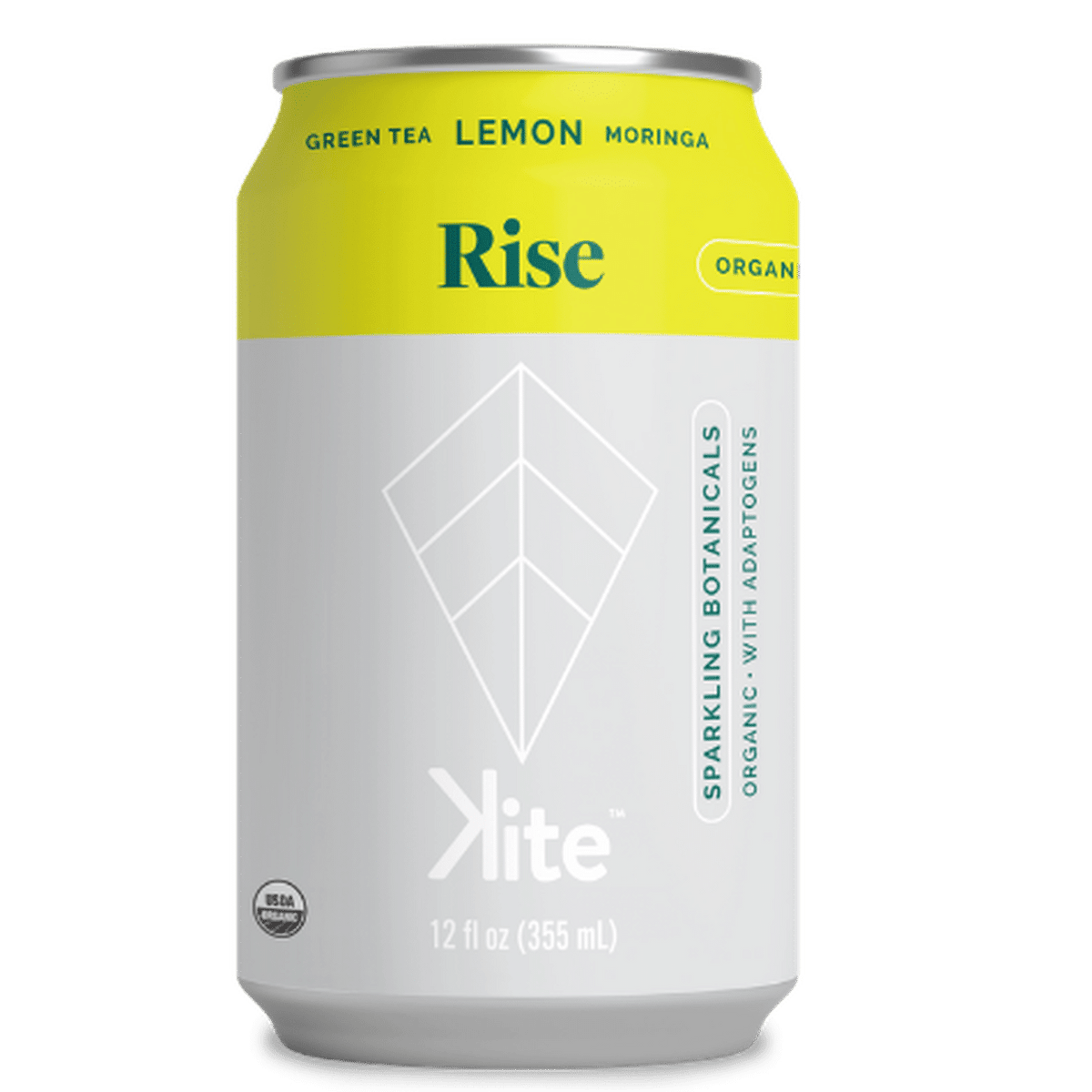 Kite - Rise Lemon Moringa Sparkling Botanicals, 355Ml