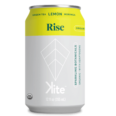 Kite - Rise Lemon Moringa Sparkling Botanicals, 355Ml