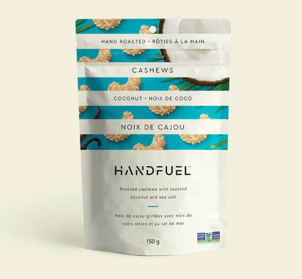 Handfuel Coconut Cashews, 150 g