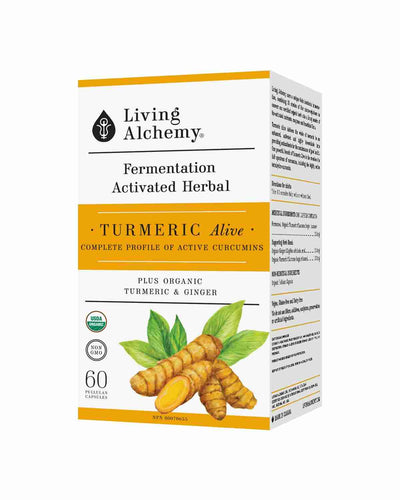 Living Alchemy Turmeric Alive 60 Capsules