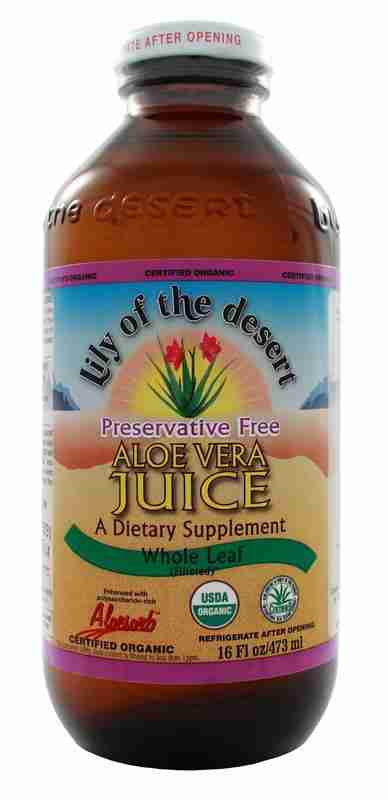Lily of the Desert Aloe Vera Juice, Whole Leaf, 473 mL