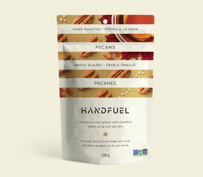 Handfuel Maple Glazed Pecans, 120G