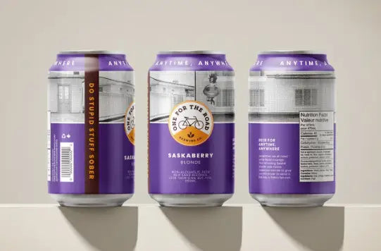One For The Road - Saskaberry Blonde Ale, 355Ml
