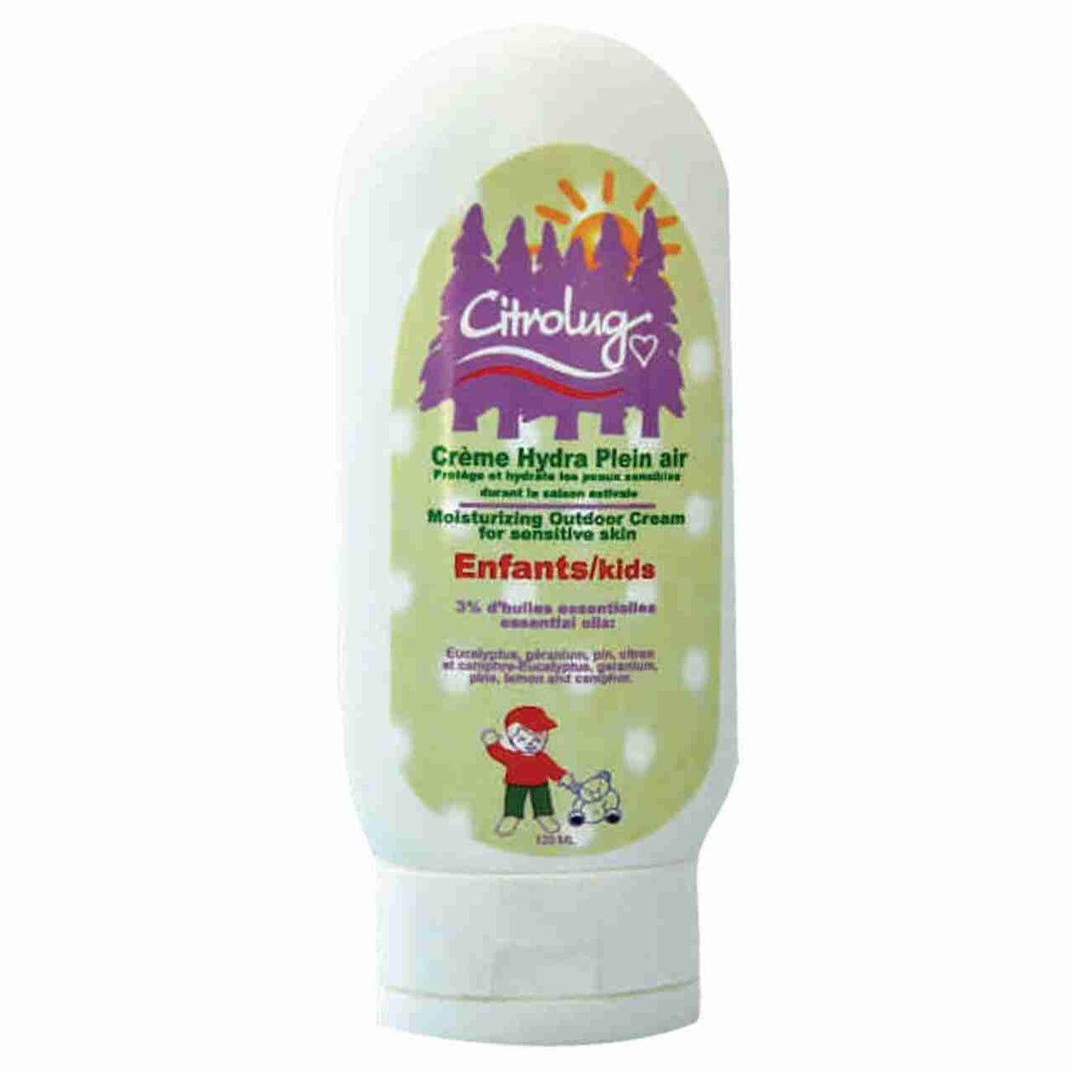Citrobug, Kids Moisturizing Outdoor Cream For Sensitive Skin, 120Ml