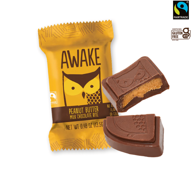 Awake Chocolate Peanut Butter Chocolate Bites, 13.5G