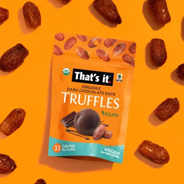 That's it. Organic Dark Chocolate Date Truffles, 100 g