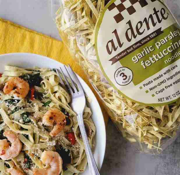 Al Dente - Garlic Parsley Fettuccine, 341G