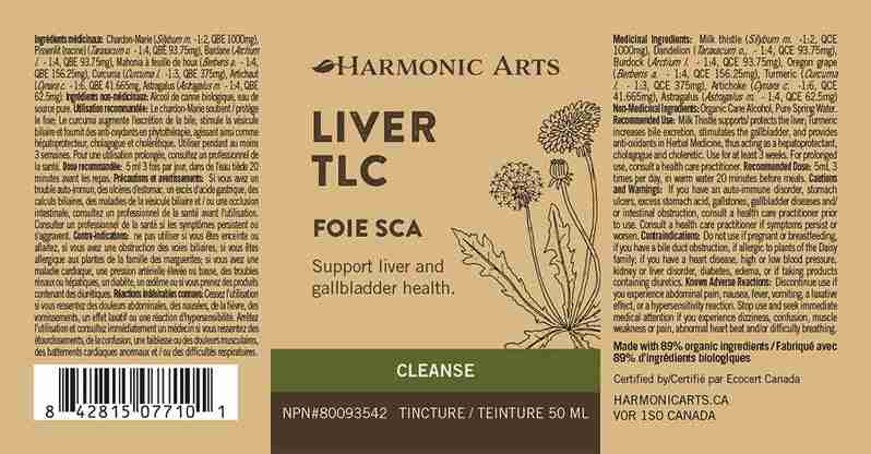 Harmonic Arts Liver TLC Tincture, 100 mL
