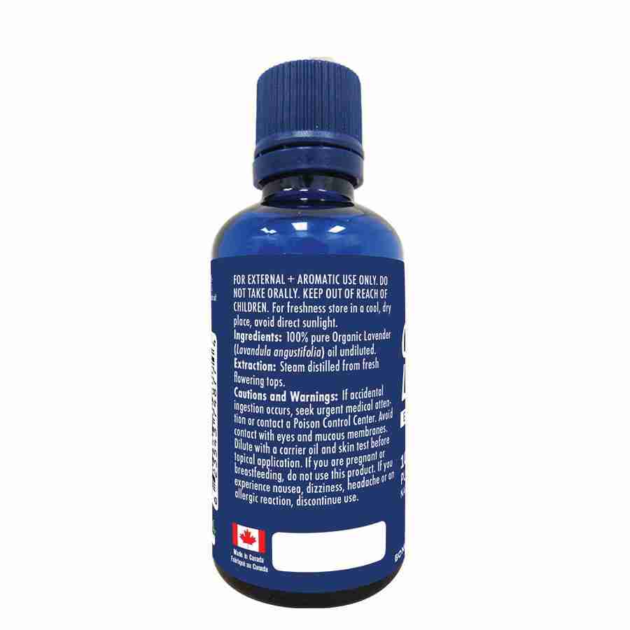 Naka Organic Lavender Essential Oil, 50 mL