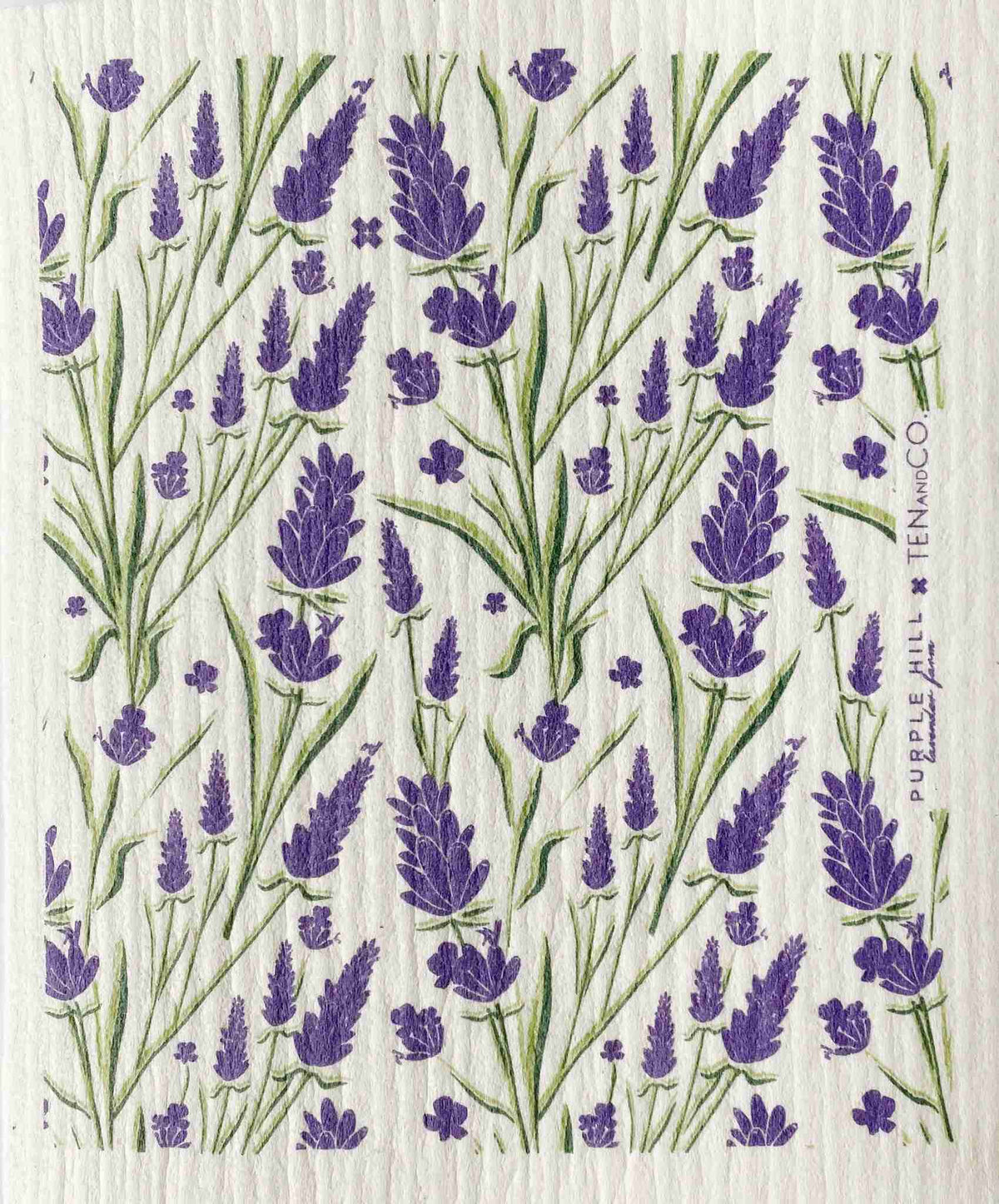 Ten And Co. Sponge Cloth X Lavender
