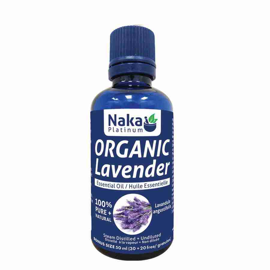Naka Organic Lavender Essential Oil, 50 mL