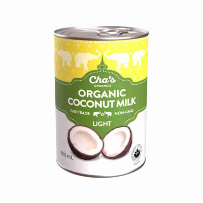 Cha's - Organic Coconut Milk Light, 400Ml