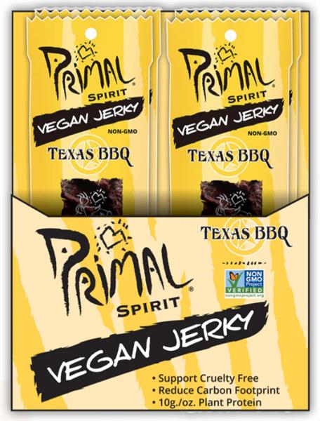 Primal Spirit - Texas BBQ Vegan Jerky, 28G