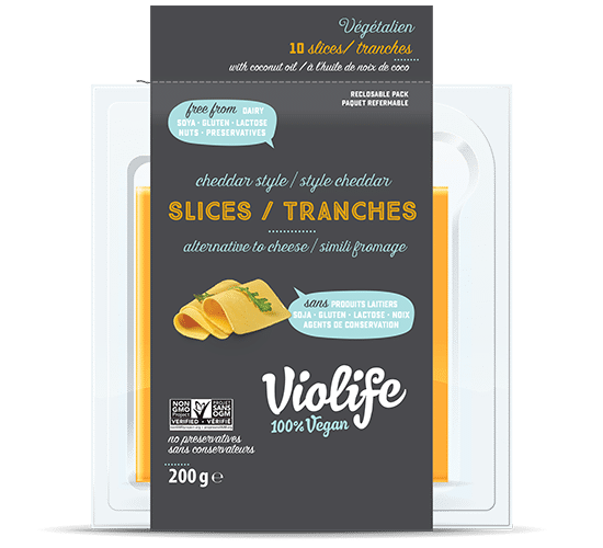 Violife - Mature Cheddar Style Slices, 200G