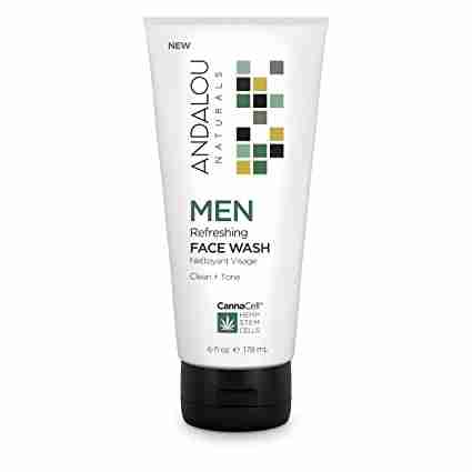 Andalou Naturals Cannacell Men Refreshing Face Wash - 178Ml