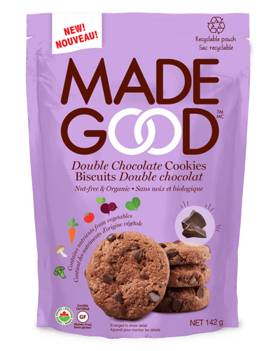 Made Good Double Chocolate Cookies, 142G