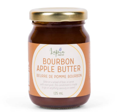 Lupin Pantry Bourbon Apple Butter, 125 mL