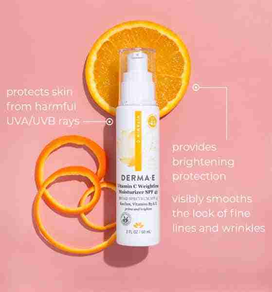 Derma E Brightening Weightless Moisturizer, 60Ml
