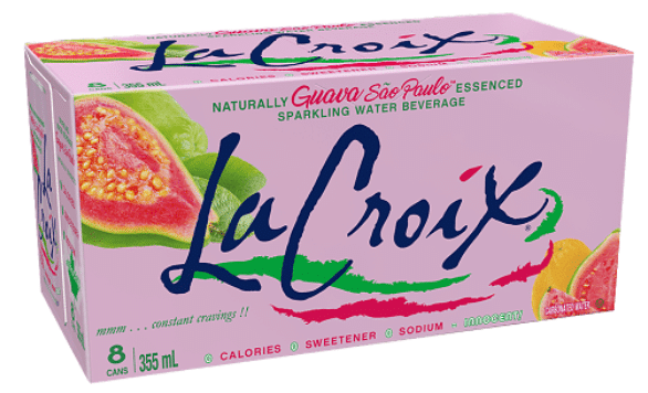 La Croix Guava Sparkling Water (8 Pack)