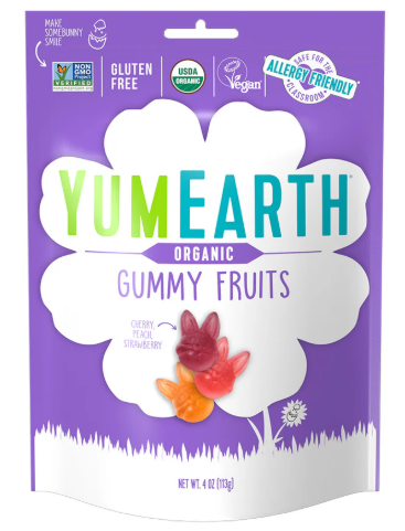 Yum Earth - Organic Easter Gummy Fruits, 113G