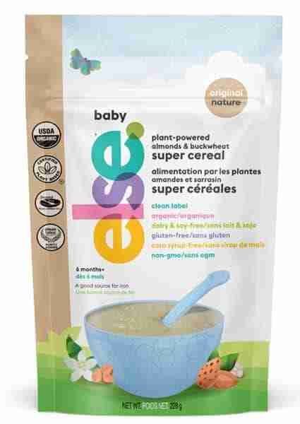 Else Nutrition - Plant Powered Almonds & Buckwheat Original Cereal, 228G