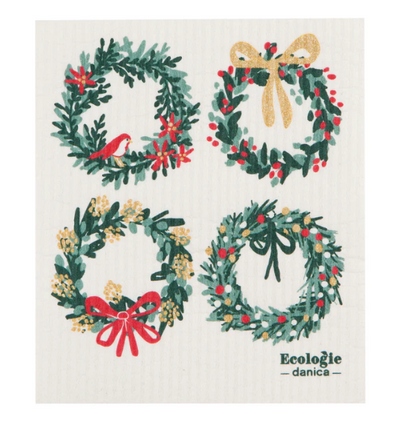 Ecologie Swedish Sponge Cloth - Wreaths