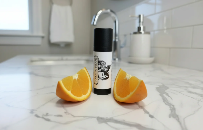 Flock & Tallow Co. Tallow Lip Balm - Orange