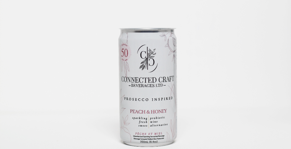 Connected Craft Beverages Jun Peach & Honey, 250 mL