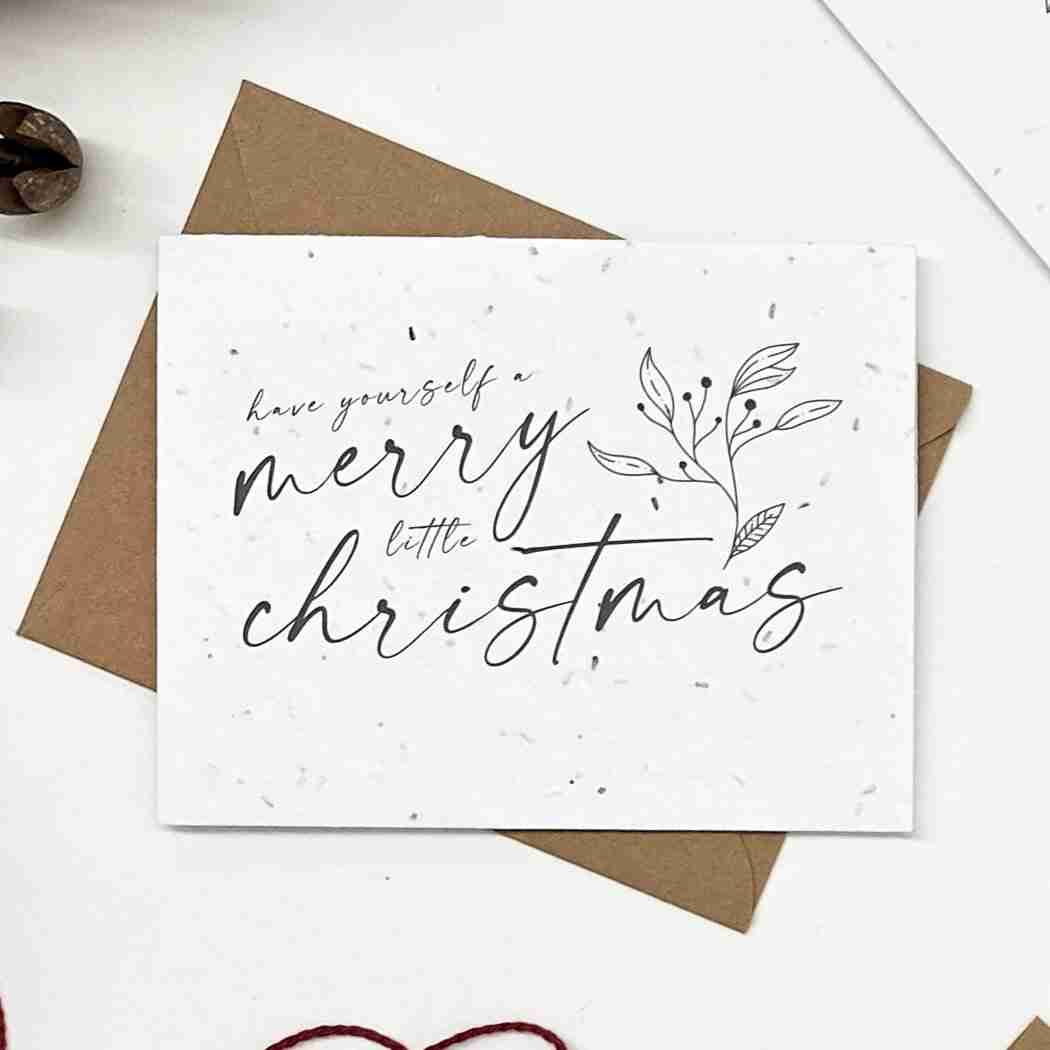The Good Card - Holiday Berry Branches: Merry Christmas
