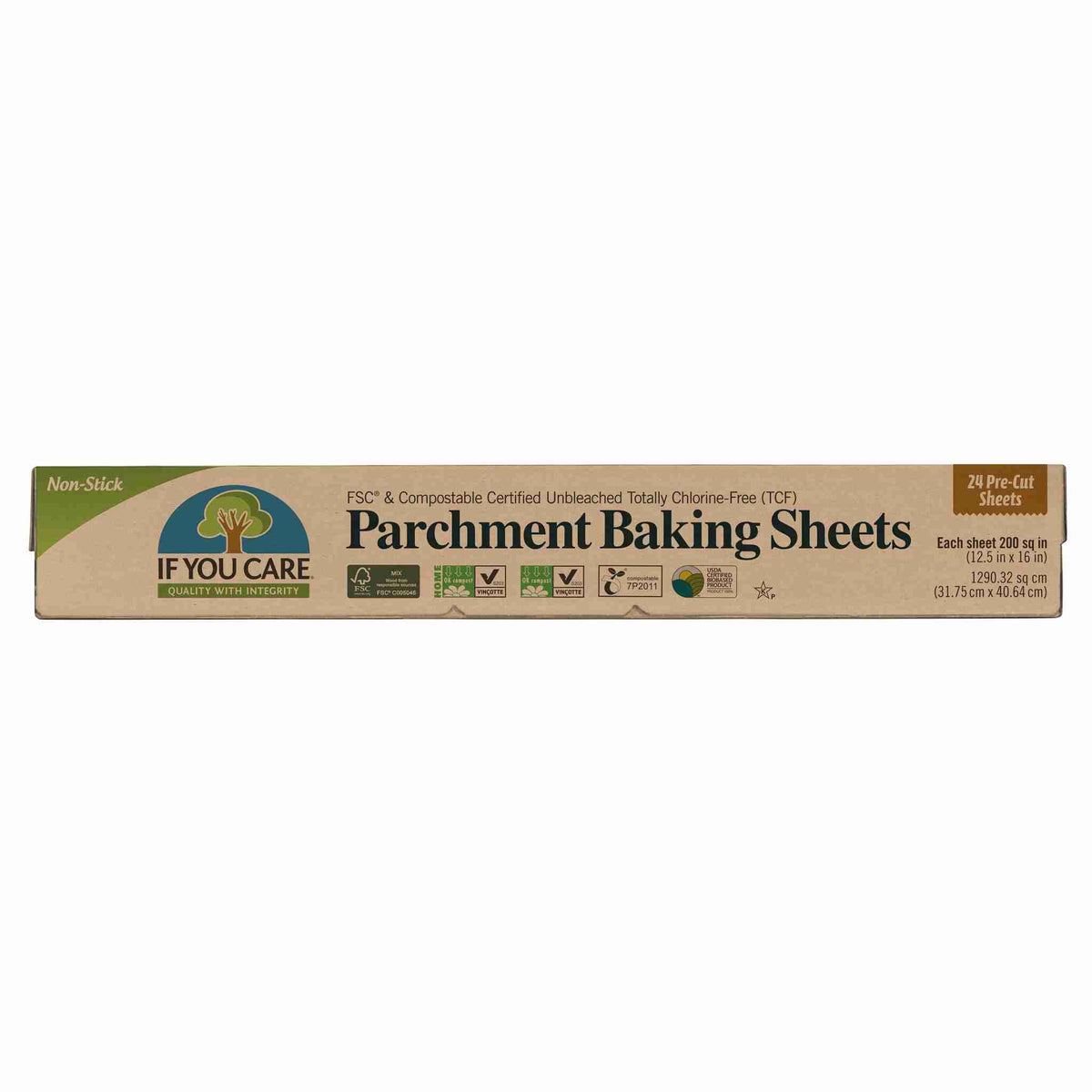 If You Care - Parchment Baking Sheets, 24 Count