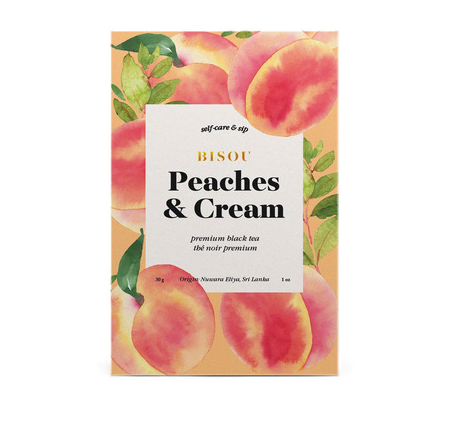 Bisou Tea Peaches & Creme, 12 Sachets